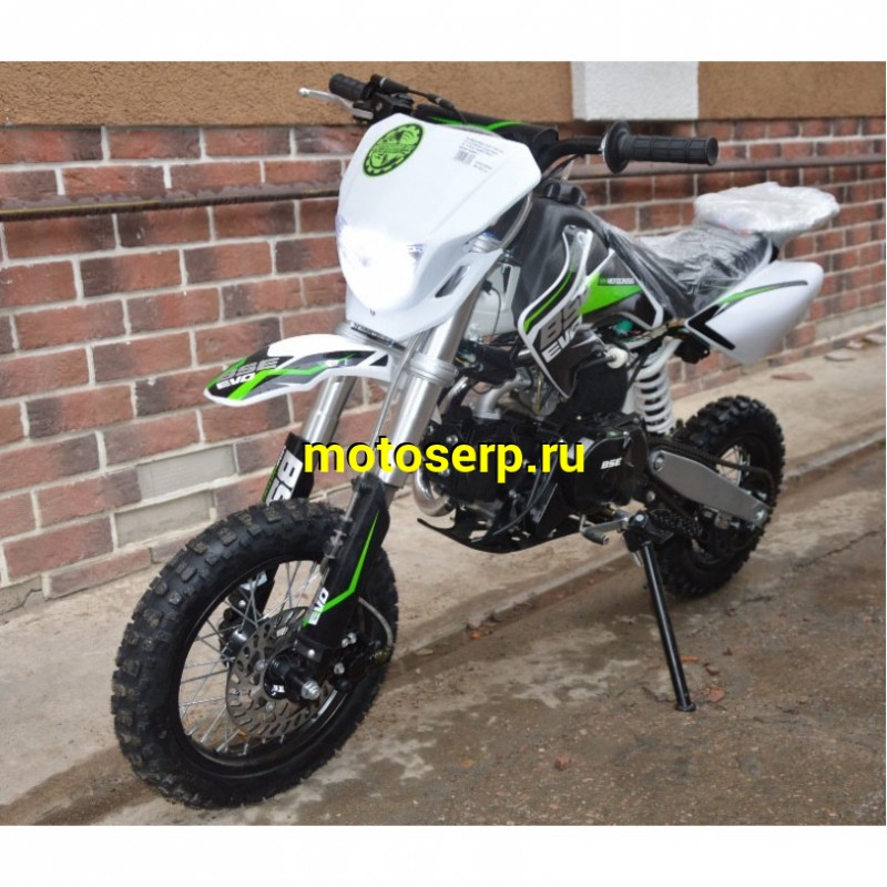 Купить  ====Питбайк BSE EVO 110 E SA 12/10 Green Blade 3 (Полуавтоматическая КПП) (Бер) (шт) (0 купить с доставкой по Москве и России, цена, технические характеристики, комплектация фото  - motoserp.ru