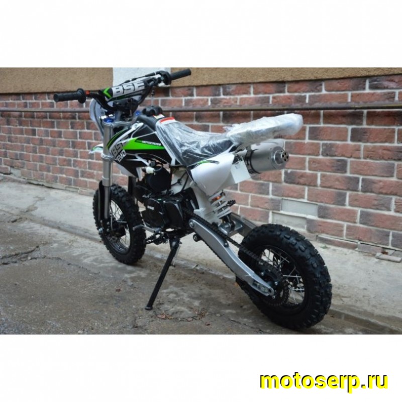 Купить  ====Питбайк BSE EVO 110 E SA 12/10 Green Blade 3 (Полуавтоматическая КПП) (Бер) (шт) (0 купить с доставкой по Москве и России, цена, технические характеристики, комплектация фото  - motoserp.ru
