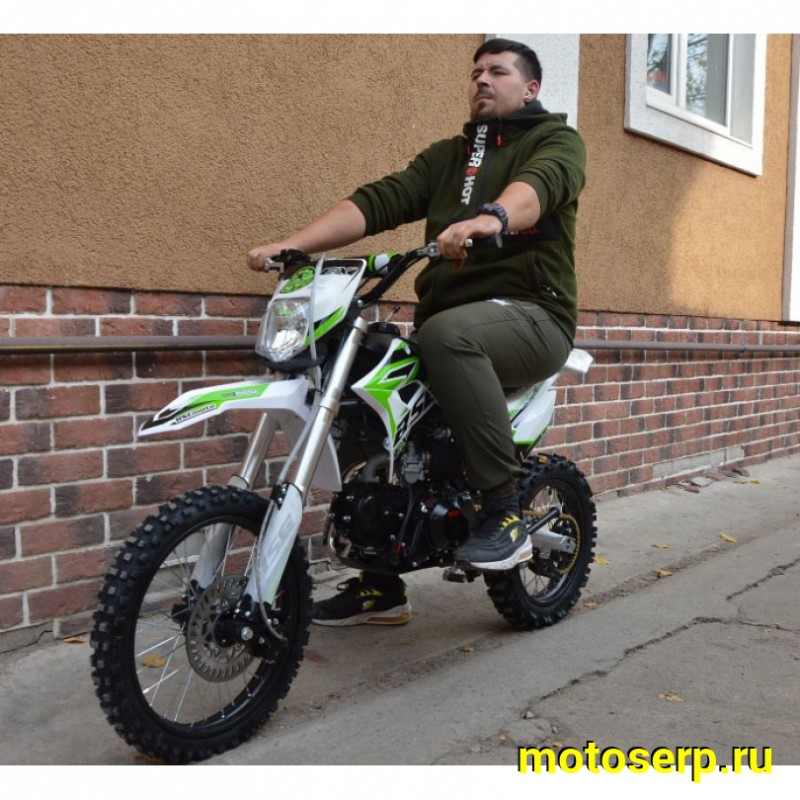 Купить  ====Питбайк BSE EX125 17/14 Green  (шт) купить с доставкой по Москве и России, цена, технические характеристики, комплектация фото  - motoserp.ru