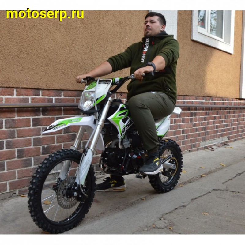 Купить  ====Питбайк BSE EX125 17/14 Green  (шт) купить с доставкой по Москве и России, цена, технические характеристики, комплектация фото  - motoserp.ru
