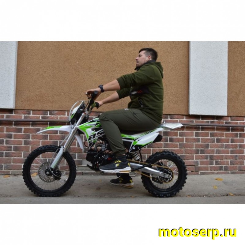 Купить  ====Питбайк BSE EX125 17/14 Green  (шт) купить с доставкой по Москве и России, цена, технические характеристики, комплектация фото  - motoserp.ru