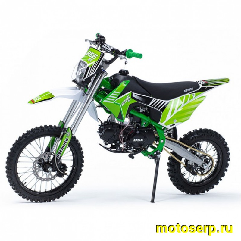 Купить  ====Питбайк BSE EX125 17/14 Green  (шт) купить с доставкой по Москве и России, цена, технические характеристики, комплектация фото  - motoserp.ru