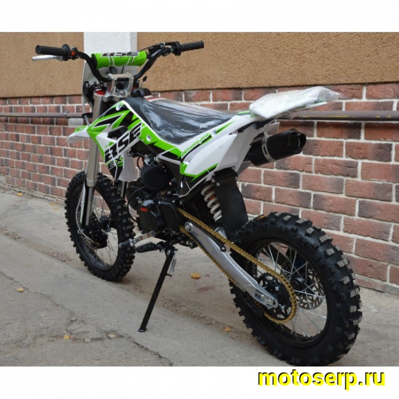 Купить  ====Питбайк BSE EX125 17/14 Green  (шт) купить с доставкой по Москве и России, цена, технические характеристики, комплектация фото  - motoserp.ru