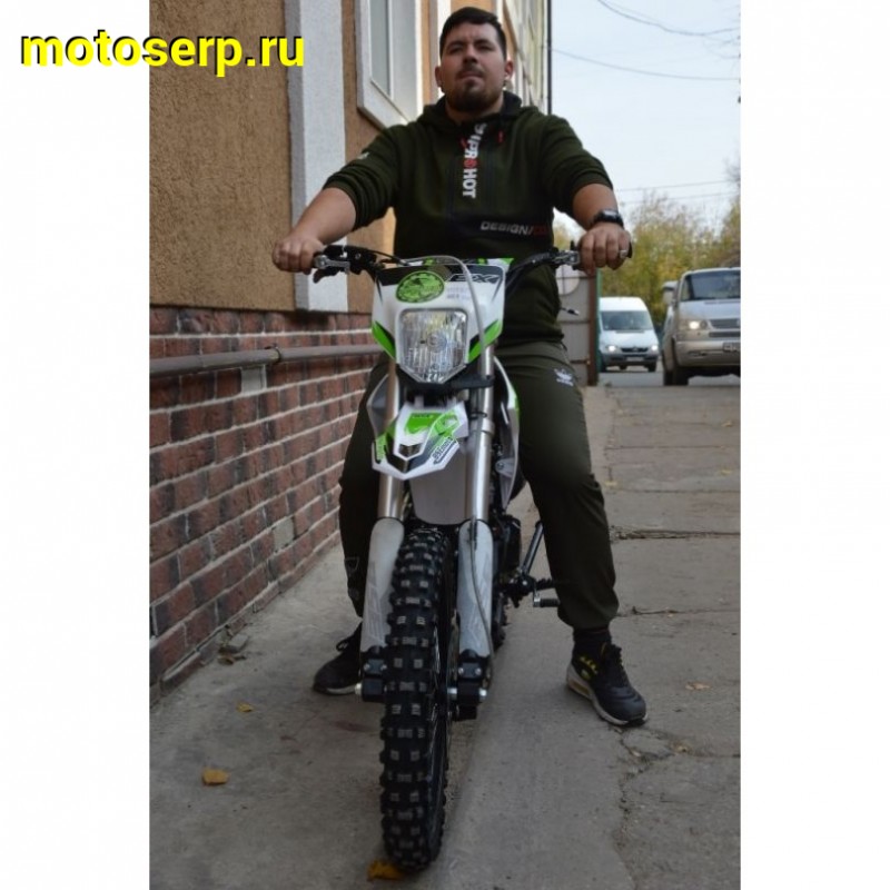 Купить  ====Питбайк BSE EX125 17/14 Green  (шт) купить с доставкой по Москве и России, цена, технические характеристики, комплектация фото  - motoserp.ru