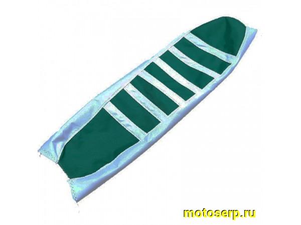 Купить  Чехол сидения Питбайк (бело-зеленый) текстиль (шт) (?? (0 купить с доставкой по Москве и России, цена, технические характеристики, комплектация фото  - motoserp.ru