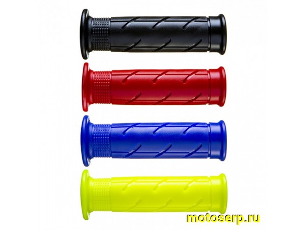 Купить  Ручки руля (грипсы)  ARIETE Scooter ASP 22-25мм/120мм, открытые, цвет Синий JP 11-05106 (комп) (JP купить с доставкой по Москве и России, цена, технические характеристики, комплектация фото  - motoserp.ru
