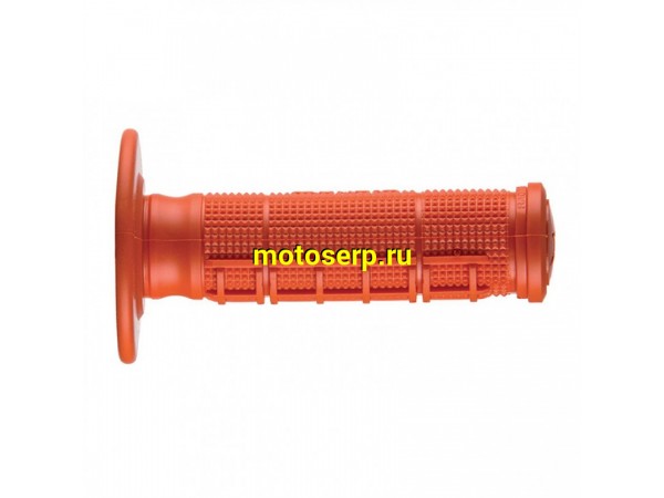 Купить  Ручки руля (грипсы) ARIETE Unity Half-Waffle ASP 22-25мм/115мм, закрытые, цвет Оранжевый 11-04780 (комп) (JP купить с доставкой по Москве и России, цена, технические характеристики, комплектация фото  - motoserp.ru