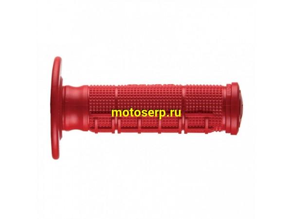Купить  Ручки руля (грипсы) ARIETE Unity Half-Waffle ASP 22-25мм/115мм, закрытые, цвет Красный 11-04779 (комп) (JP купить с доставкой по Москве и России, цена, технические характеристики, комплектация фото  - motoserp.ru