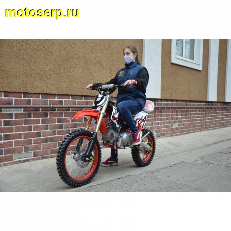 Купить  ====Питбайк VENOM ZX-140E (спортинв), с фарой, 140сс, Кикстартер, VM22 MIKUNI Original, диск/диск, 17/14 (шт). (ТехМаркет (0 купить с доставкой по Москве и России, цена, технические характеристики, комплектация фото  - motoserp.ru