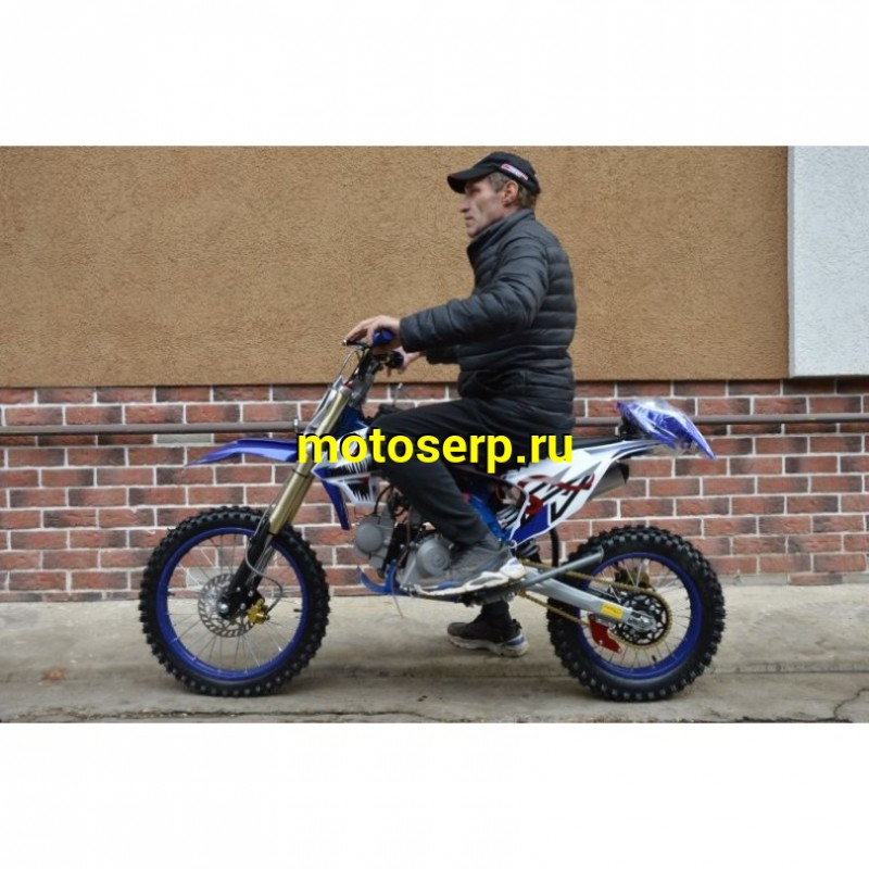 Купить  ====Питбайк VENOM ZX-125E (спортинв), с фарой, 125сс, Кикстартер, VM22 MIKUNI Original, диск/диск, 17/14 (шт). (ТехМаркет купить с доставкой по Москве и России, цена, технические характеристики, комплектация фото  - motoserp.ru