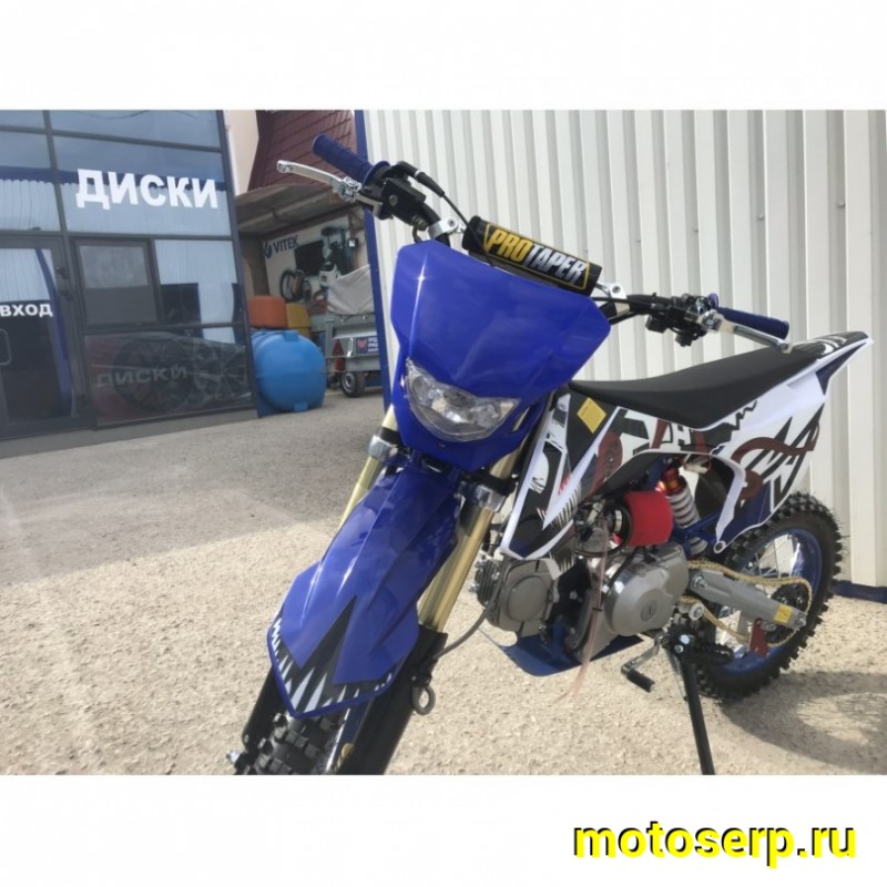 Купить  ====Питбайк VENOM ZX-125E (спортинв), с фарой, 125сс, Кикстартер, VM22 MIKUNI Original, диск/диск, 17/14 (шт). (ТехМаркет купить с доставкой по Москве и России, цена, технические характеристики, комплектация фото  - motoserp.ru