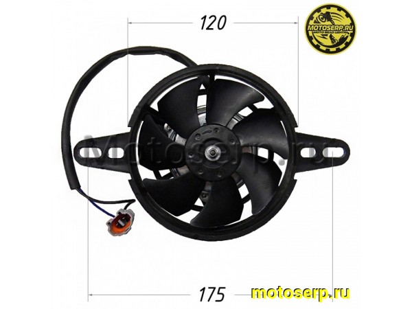 Купить  Вентилятор охлаждения (электровентилятор радиатора), в сборе GR7 (вентилятор)  (шт) (SM 401-6365 купить с доставкой по Москве и России, цена, технические характеристики, комплектация фото  - motoserp.ru