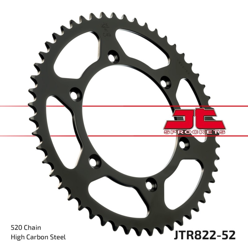 Купить  Звезда ведомая голая (венец) (520-52) (520-52T D-136mm, 6x78mm) JTR822.52 gas gas ec (шт) (JP купить с доставкой по Москве и России, цена, технические характеристики, комплектация фото  - motoserp.ru