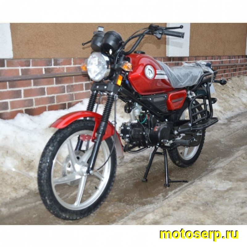 Купить  Мопед MM COLT2 (ALLOY) (Кольт-2 ALLOY) 50сс 4Т, в стиле Каферейсер на внедорожн. резине, колеса 17" Диск/Бараб (шт) 01100 (MM 76975 купить с доставкой по Москве и России, цена, технические характеристики, комплектация фото  - motoserp.ru