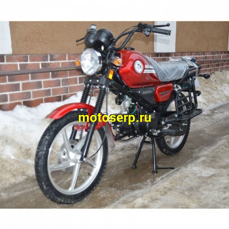 Купить  Мопед MM COLT2 (ALLOY) (Кольт-2 ALLOY) 50сс 4Т, в стиле Каферейсер на внедорожн. резине, колеса 17" Диск/Бараб (шт) 01100 (MM 76975 купить с доставкой по Москве и России, цена, технические характеристики, комплектация фото  - motoserp.ru
