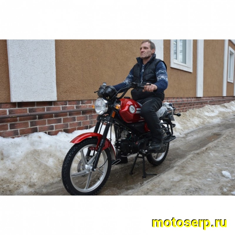 Купить  Мопед MM COLT2 (ALLOY) (Кольт-2 ALLOY) 50сс 4Т, в стиле Каферейсер на внедорожн. резине, колеса 17" Диск/Бараб (шт) 01100 (MM 76975 купить с доставкой по Москве и России, цена, технические характеристики, комплектация фото  - motoserp.ru