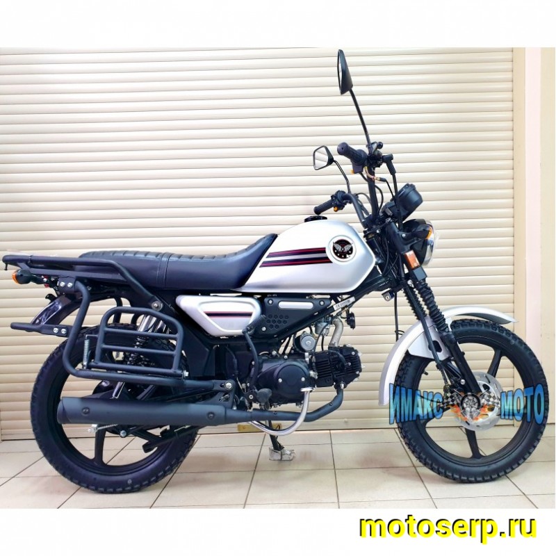 Купить  Мопед MM COLT2 (ALLOY) (Кольт-2 ALLOY) 50сс 4Т, в стиле Каферейсер на внедорожн. резине, колеса 17" Диск/Бараб (шт) 01100 (MM 76975 купить с доставкой по Москве и России, цена, технические характеристики, комплектация фото  - motoserp.ru
