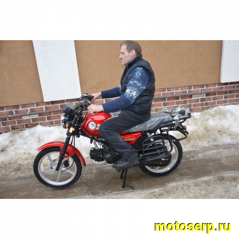 Купить  Мопед MM COLT2 (ALLOY) (Кольт-2 ALLOY) 50сс 4Т, в стиле Каферейсер на внедорожн. резине, колеса 17" Диск/Бараб (шт) 01100 (MM 76975 купить с доставкой по Москве и России, цена, технические характеристики, комплектация фото  - motoserp.ru