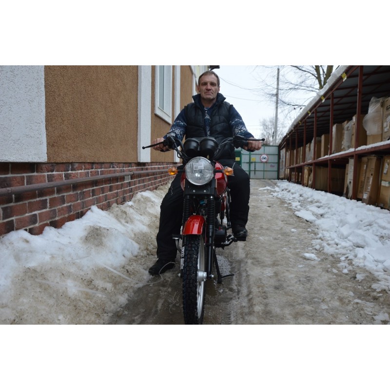Купить  Мопед MM COLT2 (ALLOY) (Кольт-2 ALLOY) 50сс 4Т, в стиле Каферейсер на внедорожн. резине, колеса 17" Диск/Бараб (шт) 01100 (MM 76975 купить с доставкой по Москве и России, цена, технические характеристики, комплектация фото  - motoserp.ru