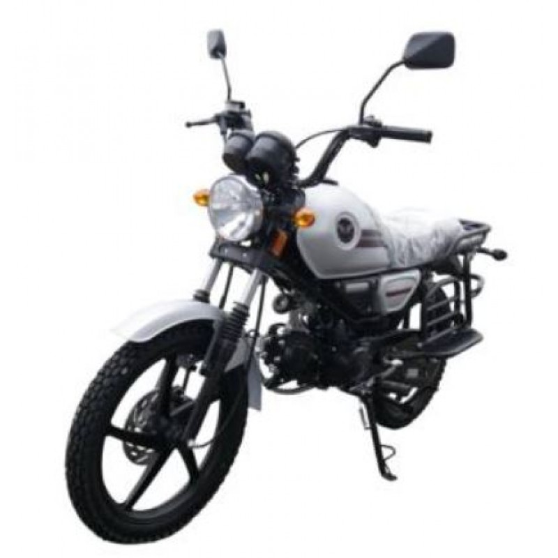 Купить  Мопед MM COLT2 (ALLOY) (Кольт-2 ALLOY) 50сс 4Т, в стиле Каферейсер на внедорожн. резине, колеса 17" Диск/Бараб (шт) 01100 (MM 76975 купить с доставкой по Москве и России, цена, технические характеристики, комплектация фото  - motoserp.ru