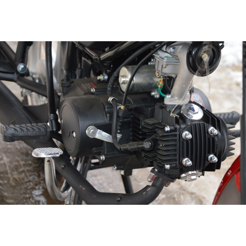 Купить  Мопед MM COLT2 (ALLOY) (Кольт-2 ALLOY) 50сс 4Т, в стиле Каферейсер на внедорожн. резине, колеса 17" Диск/Бараб (шт) 01100 (MM 76975 купить с доставкой по Москве и России, цена, технические характеристики, комплектация фото  - motoserp.ru