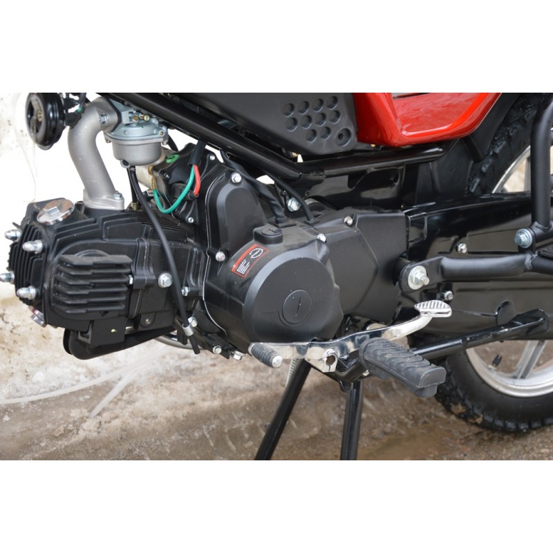 Купить  Мопед MM COLT2 (ALLOY) (Кольт-2 ALLOY) 50сс 4Т, в стиле Каферейсер на внедорожн. резине, колеса 17" Диск/Бараб (шт) 01100 (MM 76975 купить с доставкой по Москве и России, цена, технические характеристики, комплектация фото  - motoserp.ru