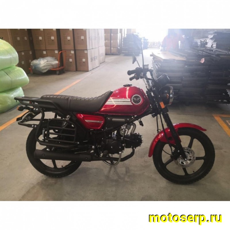 Купить  Мопед MM COLT2 (ALLOY) (Кольт-2 ALLOY) 50сс 4Т, в стиле Каферейсер на внедорожн. резине, колеса 17" Диск/Бараб (шт) 01100 (MM 76975 купить с доставкой по Москве и России, цена, технические характеристики, комплектация фото  - motoserp.ru