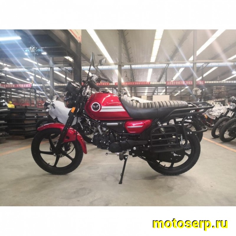 Купить  Мопед MM COLT2 (ALLOY) (Кольт-2 ALLOY) 50сс 4Т, в стиле Каферейсер на внедорожн. резине, колеса 17" Диск/Бараб (шт) 01100 (MM 76975 купить с доставкой по Москве и России, цена, технические характеристики, комплектация фото  - motoserp.ru