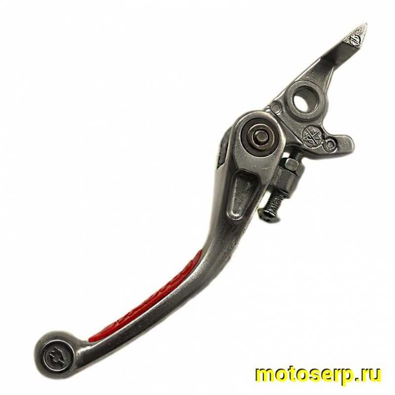 Купить  Рычаг сцепления/тормоза складные в сборе питбайк (тормоз+сцепление) красная накладка (пар)  (SM 161-1820 купить с доставкой по Москве и России, цена, технические характеристики, комплектация фото  - motoserp.ru