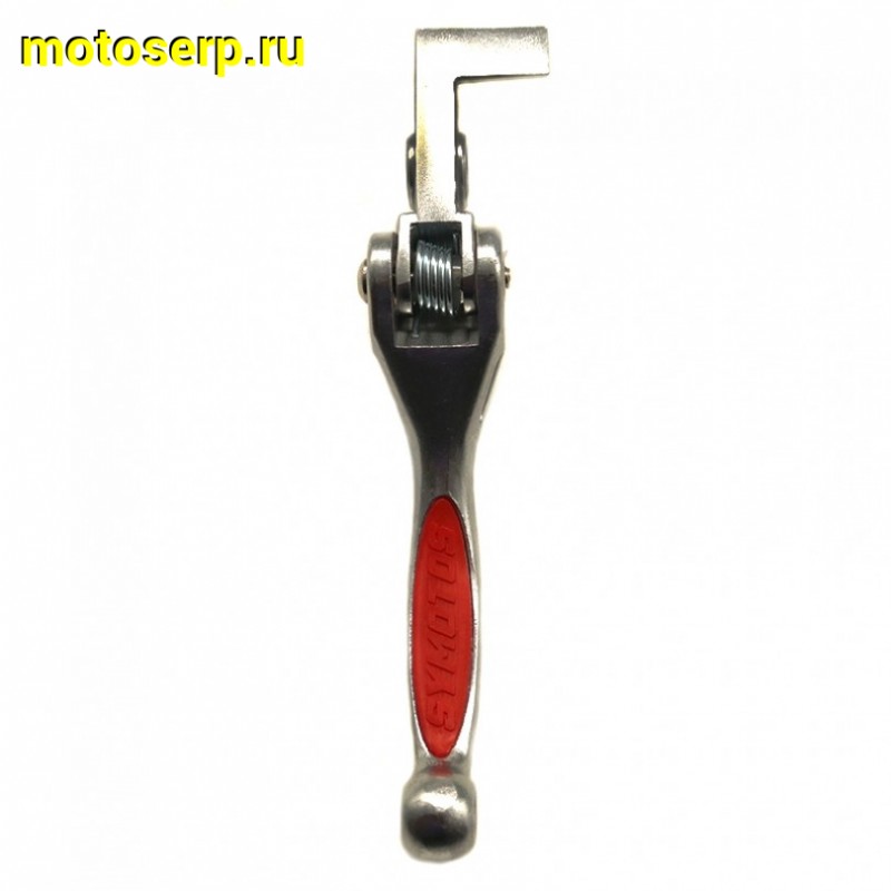 Купить  Рычаг сцепления/тормоза складные в сборе питбайк (тормоз+сцепление) красная накладка (пар)  (SM 161-1820 купить с доставкой по Москве и России, цена, технические характеристики, комплектация фото  - motoserp.ru