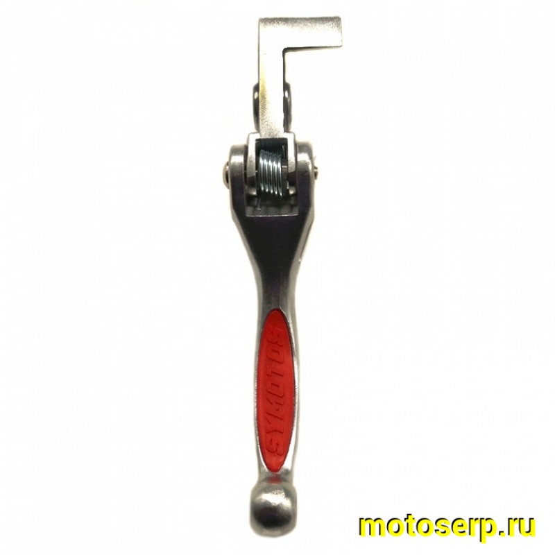 Купить  Рычаг сцепления/тормоза складные в сборе питбайк (тормоз+сцепление) красная накладка (пар)  (SM 161-1820 купить с доставкой по Москве и России, цена, технические характеристики, комплектация фото  - motoserp.ru