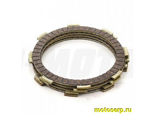 Купить  Диски сцепления ведущий (феродо) YX140-160cc (комп 4шт) (SM 089-2211 купить с доставкой по Москве и России, цена, технические характеристики, комплектация фото  - motoserp.ru