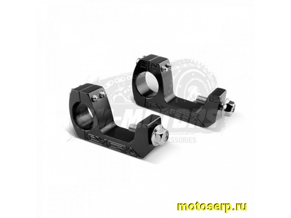 Купить  Проставки руля (кронштейн, хомут, зажим) 28 мм (1-1/8) CYCRA U-CLAMPS T-2  черные (пар)  (SM 123-2882 купить с доставкой по Москве и России, цена, технические характеристики, комплектация фото  - motoserp.ru