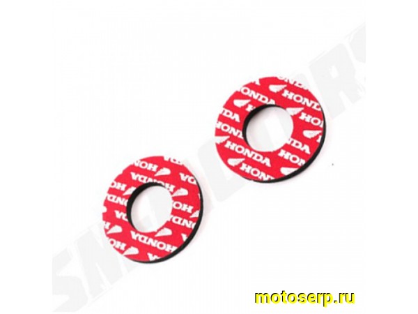 Купить  Смягчители грипсов(донаты, ограничители) ручек руля SM-PARTS Honda красные (комп) (SM 123-3412 (O-N купить с доставкой по Москве и России, цена, технические характеристики, комплектация фото  - motoserp.ru