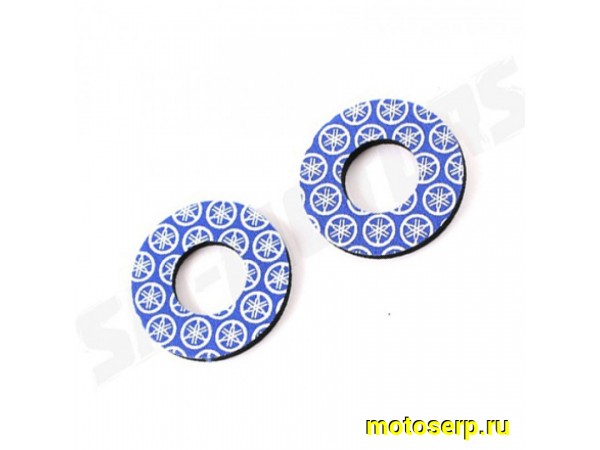 Купить  Смягчители грипсов(донаты, ограничители) ручек руля SM-PARTS Yamaha синие (комп) (SM 123-5955 (O-N купить с доставкой по Москве и России, цена, технические характеристики, комплектация фото  - motoserp.ru