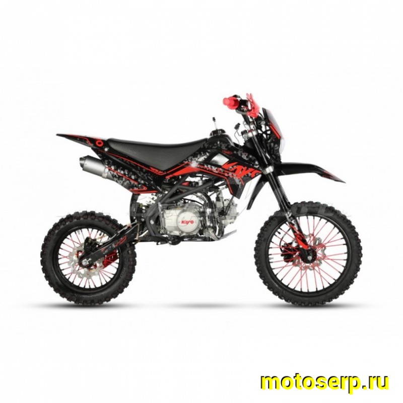 Купить  ====Питбайк KAYO BASIC YX 125EM KRZ Rolling Moto (спортинв), 17/14, 4Т. (шт) (0 купить с доставкой по Москве и России, цена, технические характеристики, комплектация фото  - motoserp.ru