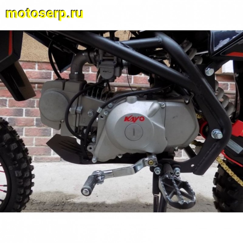 Купить  ====Питбайк KAYO BASIC YX 125EM KRZ Rolling Moto (спортинв), 17/14, 4Т. (шт) (0 купить с доставкой по Москве и России, цена, технические характеристики, комплектация фото  - motoserp.ru