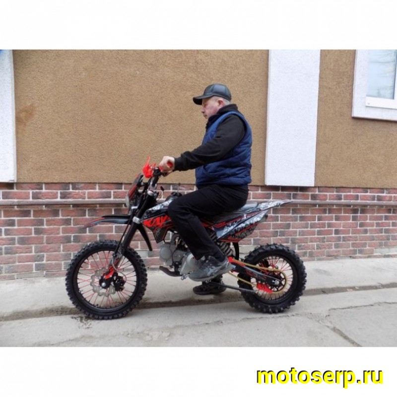 Купить  ====Питбайк KAYO BASIC YX 125EM KRZ Rolling Moto (спортинв), 17/14, 4Т. (шт) (0 купить с доставкой по Москве и России, цена, технические характеристики, комплектация фото  - motoserp.ru