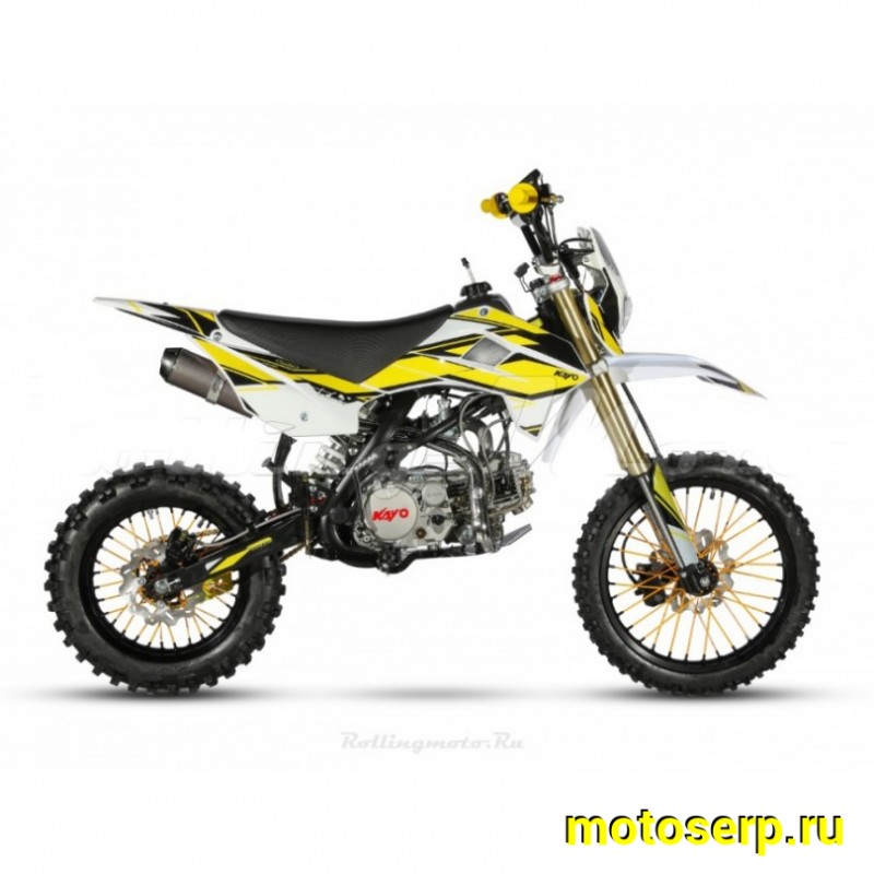 Купить  ====Питбайк KAYO EVOLUTION YX150EM Rolling Moto (спортинв), 17/14,  4Т., мех.КПП, масл. охл., диск/диск., (шт) (SM купить с доставкой по Москве и России, цена, технические характеристики, комплектация фото  - motoserp.ru