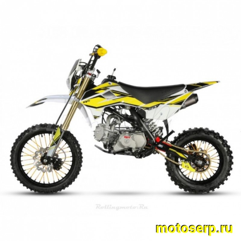 Купить  ====Питбайк KAYO EVOLUTION YX150EM Rolling Moto (спортинв), 17/14,  4Т., мех.КПП, масл. охл., диск/диск., (шт) (SM купить с доставкой по Москве и России, цена, технические характеристики, комплектация фото  - motoserp.ru