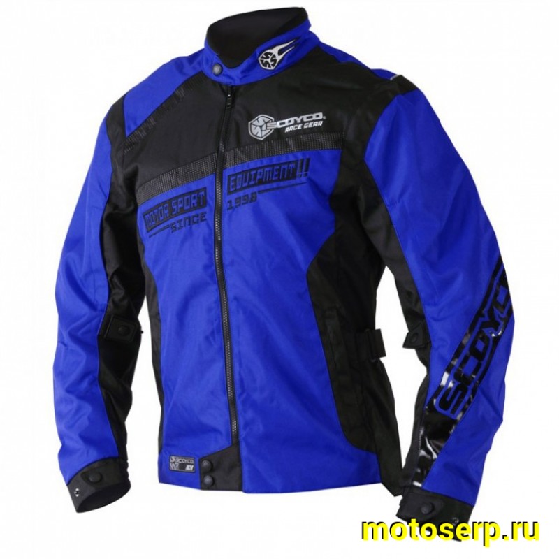Купить  Куртка текстильная SCOYCO JK28 Спорт-City (синяя) (под черепаху) М (шт)  (0 купить с доставкой по Москве и России, цена, технические характеристики, комплектация фото  - motoserp.ru