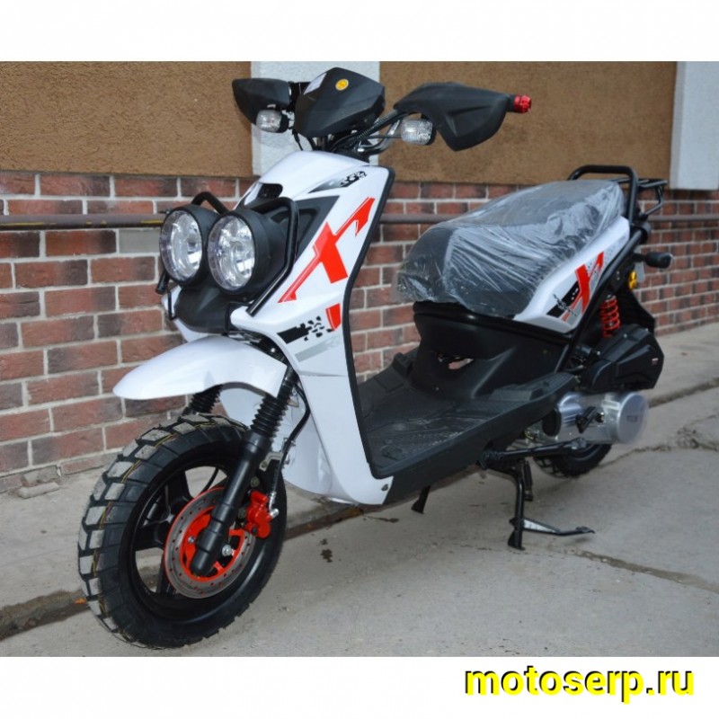 Купить  Скутер VMC SMART-II NEW (Венто Смарт-2 нью) 50 cc; 2- местный, 4Т, возд. охлажд., диск/барабан, кол. 12"/12" (шт) 01500 (Vento купить с доставкой по Москве и России, цена, технические характеристики, комплектация фото  - motoserp.ru