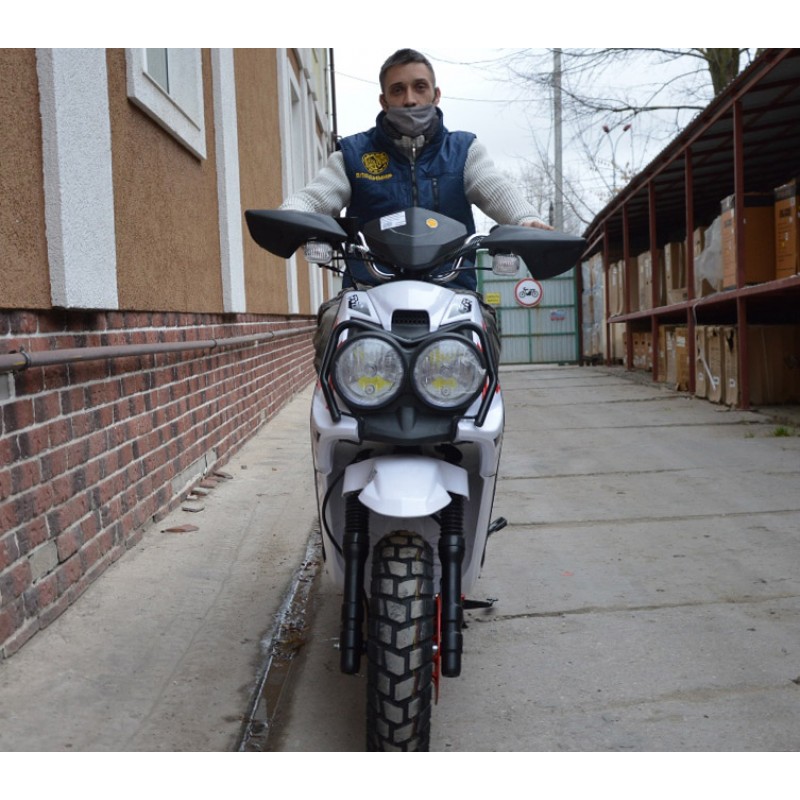 Купить  Скутер VMC SMART-II NEW (Венто Смарт-2 нью) 50 cc; 2- местный, 4Т, возд. охлажд., диск/барабан, кол. 12"/12" (шт) 01500 (Vento купить с доставкой по Москве и России, цена, технические характеристики, комплектация фото  - motoserp.ru
