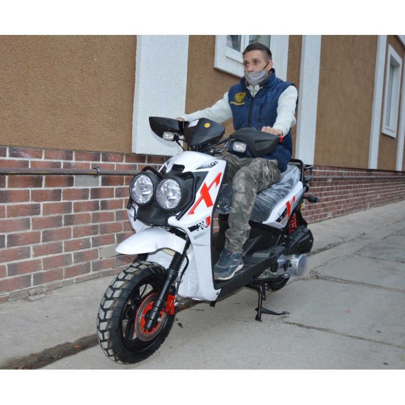 Купить  Скутер VMC SMART-II NEW (Венто Смарт-2 нью) 50 cc; 2- местный, 4Т, возд. охлажд., диск/барабан, кол. 12"/12" (шт) 01500 (Vento купить с доставкой по Москве и России, цена, технические характеристики, комплектация фото  - motoserp.ru