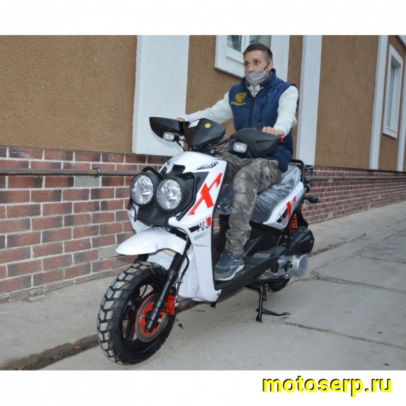 Купить  Скутер VMC SMART-II NEW (Венто Смарт-2 нью) 50 cc; 2- местный, 4Т, возд. охлажд., диск/барабан, кол. 12"/12" (шт) 01500 (Vento купить с доставкой по Москве и России, цена, технические характеристики, комплектация фото  - motoserp.ru