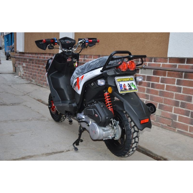 Купить  Скутер VMC SMART-II NEW (Венто Смарт-2 нью) 50 cc; 2- местный, 4Т, возд. охлажд., диск/барабан, кол. 12"/12" (шт) 01500 (Vento купить с доставкой по Москве и России, цена, технические характеристики, комплектация фото  - motoserp.ru