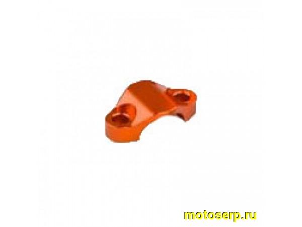 Купить  Крепление (кронштейн, хомут, зажим) руля Avantis Enduro D28,6mm, Крепление руля верхнее оранжевый (пара) (AVANTIS 13992  купить с доставкой по Москве и России, цена, технические характеристики, комплектация фото  - motoserp.ru