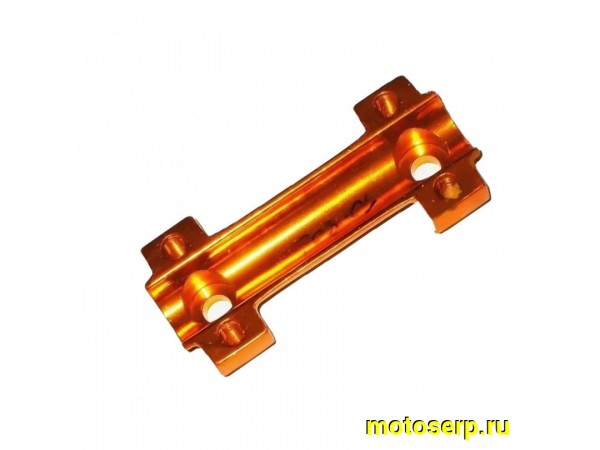 Купить  Крепление (кронштейн, хомут, зажим) руля Avantis Enduro D28,6mm, Крепление руля нижнее оранжевый (шт) (AVANTIS 14014 купить с доставкой по Москве и России, цена, технические характеристики, комплектация фото  - motoserp.ru