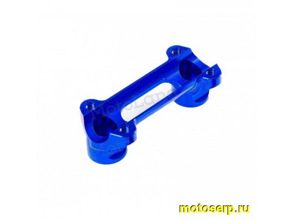 Купить  Крепление (кронштейн, хомут, зажим) руля Avantis Enduro D28,6mm, Крепление руля нижнее синий (шт) (AVANTIS 14014 (ML 13812 купить с доставкой по Москве и России, цена, технические характеристики, комплектация фото  - motoserp.ru