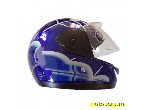 Купить  Шлем закрытый FALCON XZС01 детский размер (интеграл) черный (XL) (шт) (0 купить с доставкой по Москве и России, цена, технические характеристики, комплектация фото  - motoserp.ru